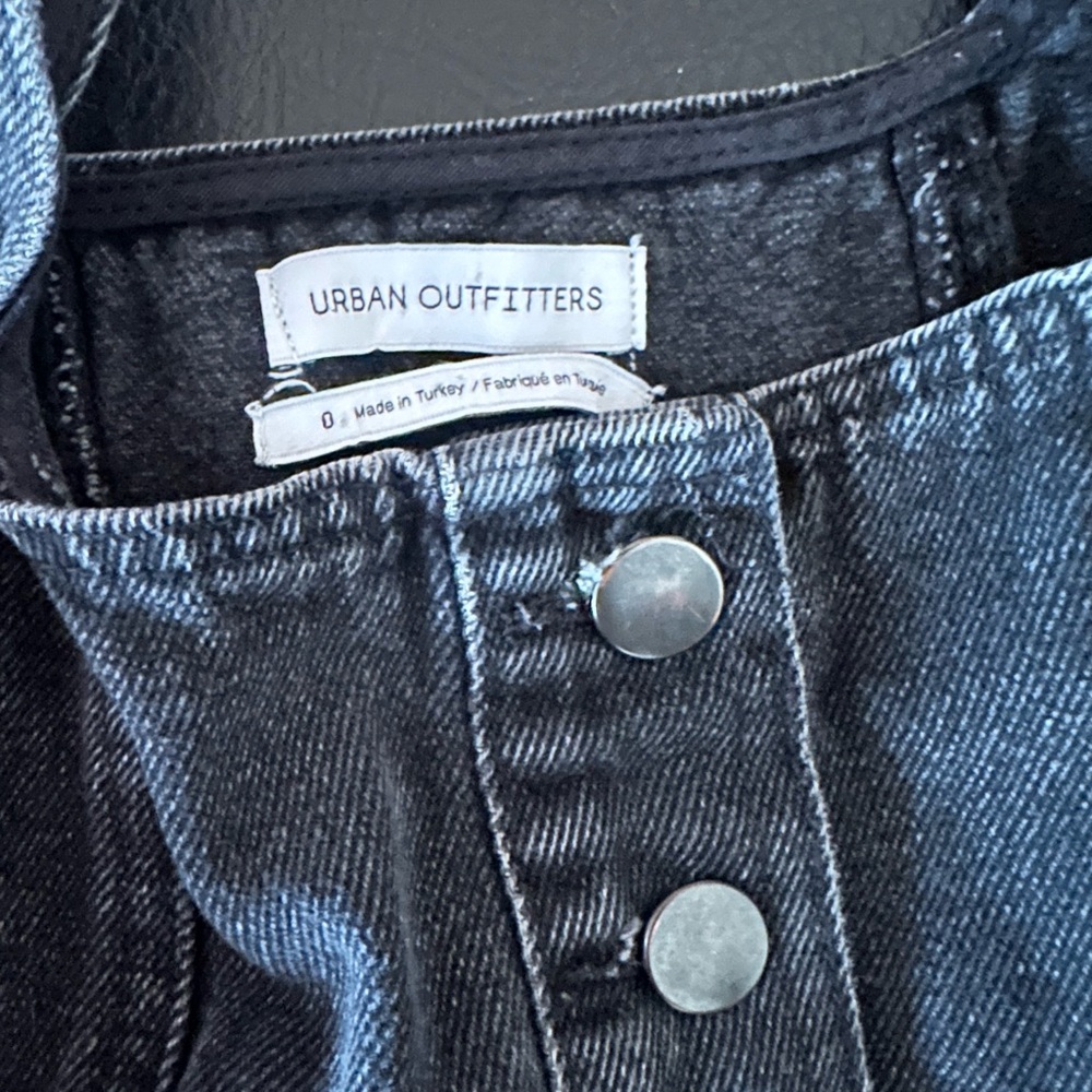 Urban Outfitters Denim Button Down Dress Size 0